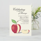 Gut zur Kern-Einladung Einladung (Stehend Vorderseite)