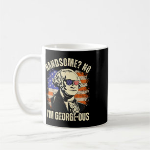 Gutaussehender Nein, ich bin der großartige George Kaffeetasse
