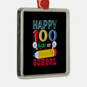 Gute 100 Schultage Ornament Aus Metall (Rechts)