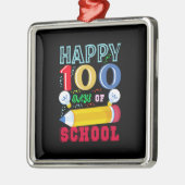 Gute 100 Schultage Ornament Aus Metall (Links)