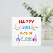 Gute 100 Tage Musik (Stehend Vorderseite)