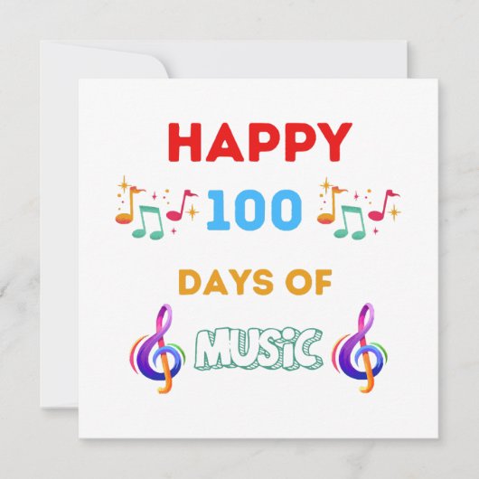 Gute 100 Tage Musik (Vorderseite)