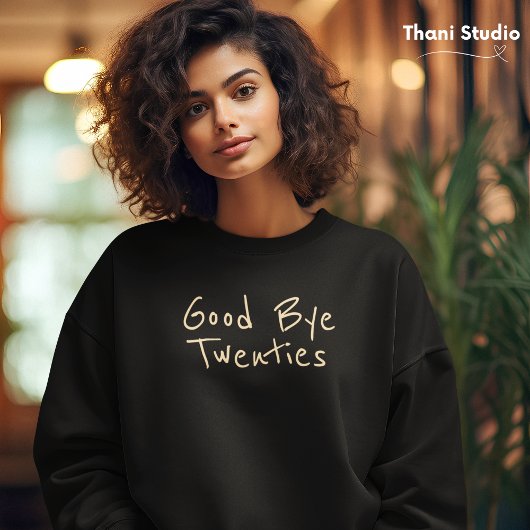 Gute 20er Jahre Weibliche Minimalistische moderne Sweatshirt