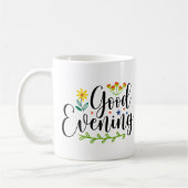 Gute Abend Grüße Tasse (Links)