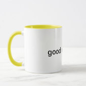 gute ächzende Kaffee-Tasse Tasse (Links)