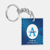 Gute administrative Arbeit Schlüsselanhänger (Vorderseite links)