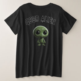 Gute Alien oversifiziert Große Größe T-Shirt