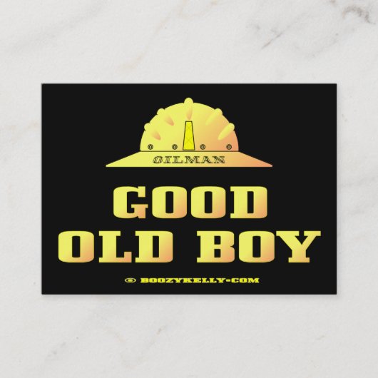 Gute alte Jungen-Visitenkarten Visitenkarte (Vorderseite)