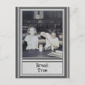 Gute alte Tage Postkarte