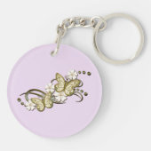 Gute alte Tage Spaß für Frauen Schlüsselkette Schlüsselanhänger (Rückseite)