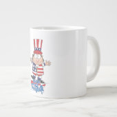 Gute alte USA Jumbo-Tasse (Vorderseite Rechts)