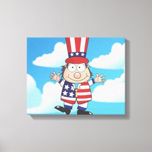 Gute alte USA Leinwanddruck (Vorderseite)