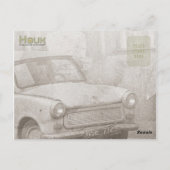 Gute alte Zeiten Postkarte (Rückseite)