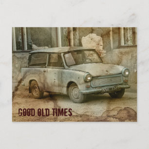 Gute alte Zeiten Postkarte