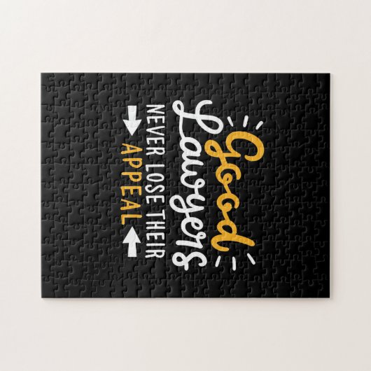 Gute Anwälte verlieren nie ihren Appell Puzzle (Horizontal)