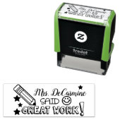 Gute Arbeit! Briefmarke Permastempel (Beispiel)