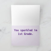 Gute Arbeit, du spitzst die Werbeaktion der Grunds Karte (Innenseite)