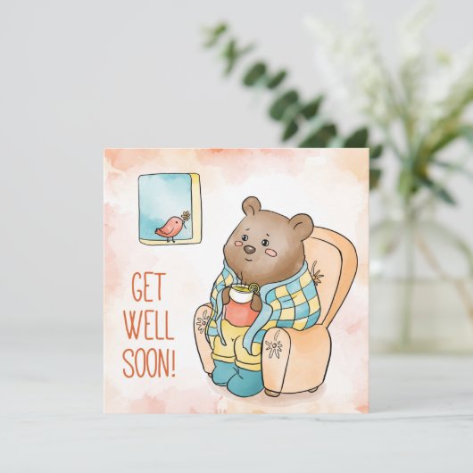 Gute Arbeit Feiertagskarte (Stehend Vorderseite)