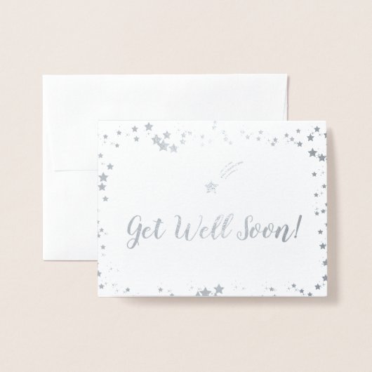 Gute Arbeit Folienkarte (Vorderseite mit Umschlag)