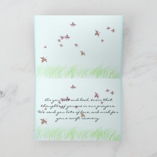 Gute Arbeit Karte (Innenseite)