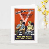 Gute Arbeit Karte (Gelbe Blume)