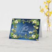 Gute Arbeit Karte (Gelbe Blume)