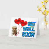 Gute Arbeit Karte (Gelbe Blume)