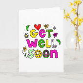 Gute Arbeit Karte (Gelbe Blume)