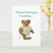 Gute Arbeit Karte (Gelbe Blume)