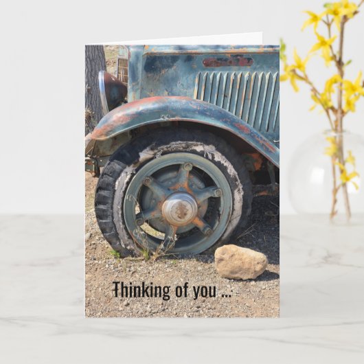 Gute Arbeit Karte (Gelbe Blume)