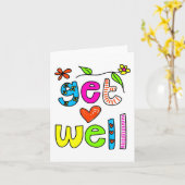 Gute Arbeit Karte (Gelbe Blume)