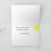 Gute Arbeit Karte (Innenseite)