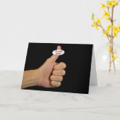 Gute Arbeit! Karte (Gelbe Blume)