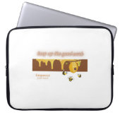 gute Arbeit Laptopschutzhülle (Vorderseite)