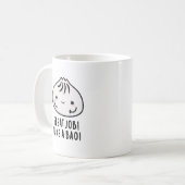 Gute Arbeit mit einem Bao Funny Dimsum Puff Kaffeetasse (Vorderseite Links)