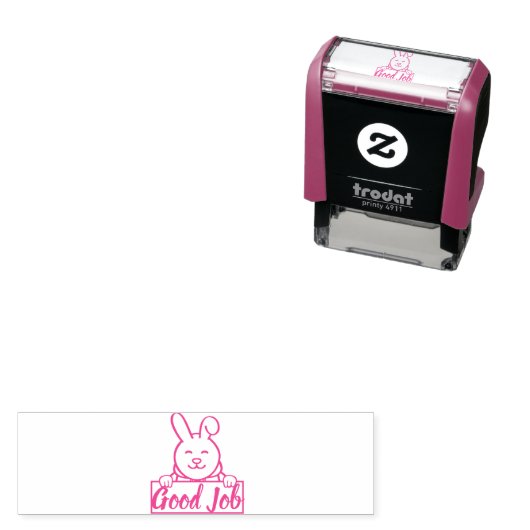 Gute Arbeit Permastempel (Beispiel)