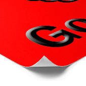 Gute Arbeit Poster (Ecke)