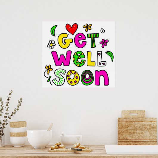 Gute Arbeit Poster (Küche)