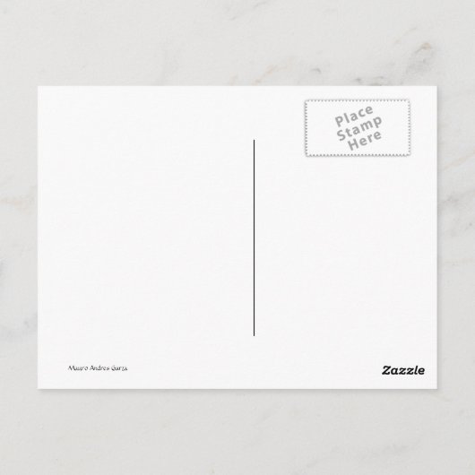 Gute Arbeit Postkarte (Rückseite)