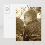 Gute Arbeit Postkarte (Vorne/Hinten)