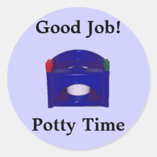 Gute Arbeit! Potty Time Stickers