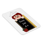 Gute Arbeit!-Rag-Puppe mit Chalkboard Magnet (Rechte Seite)