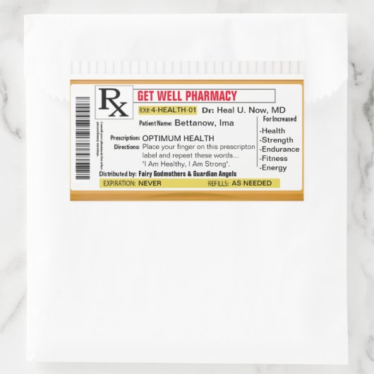 Gute Arbeit Rechteckiger Aufkleber (Tasche)