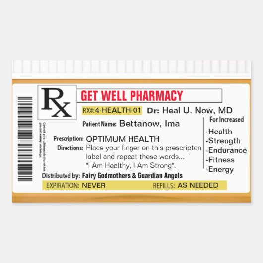 Gute Arbeit Rechteckiger Aufkleber (Vorderseite)