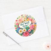 Gute Arbeit Runder Aufkleber (Umschlag)