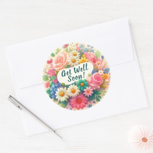 Gute Arbeit Runder Aufkleber (Umschlag)