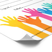 Gute Arbeit! (Wertungszeugnis Nr. 03) Poster (Ecke)