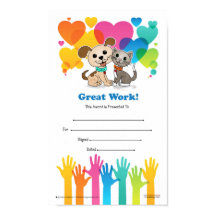 Gute Arbeit! (Wertungszeugnis Nr. 03)