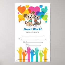 Gute Arbeit! (Wertungszeugnis Nr. 03) Poster