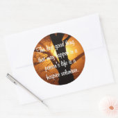 Gute Arbeiten des Hospice Volunteer Runder Aufkleber (Umschlag)